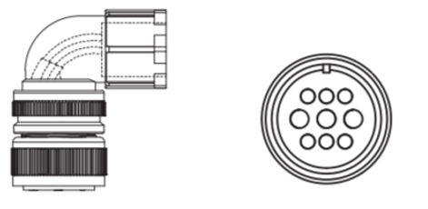 PWR-CON 1KW-9P